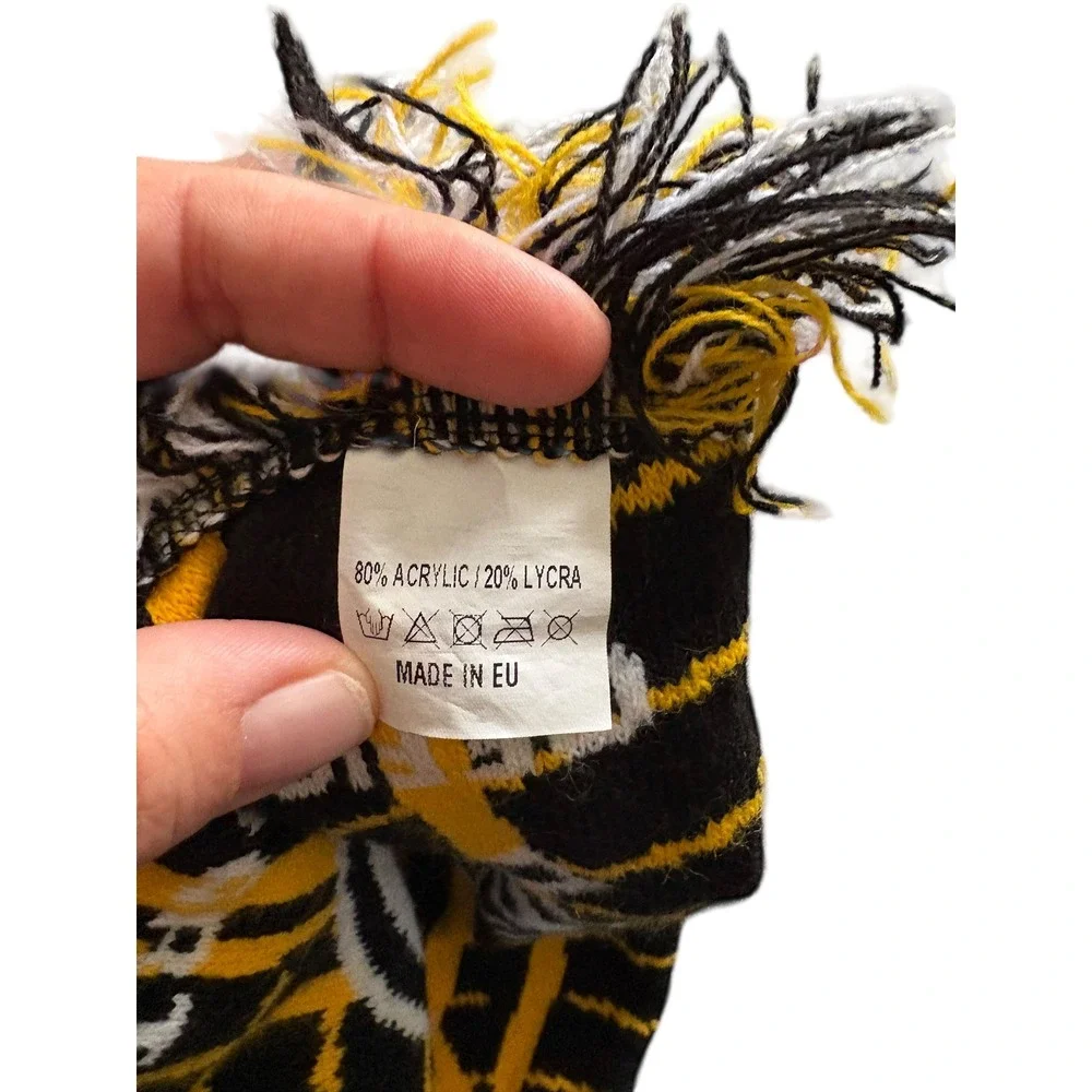 MLS 2017 Cup Playoffs Soccer Scarf Continental Official‎ Partner Black Gold Fan